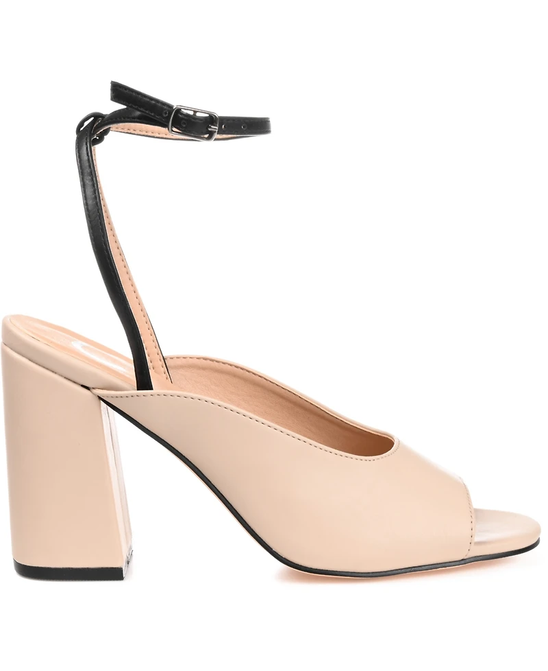 Journee Collection Women's Calypso Block Heels