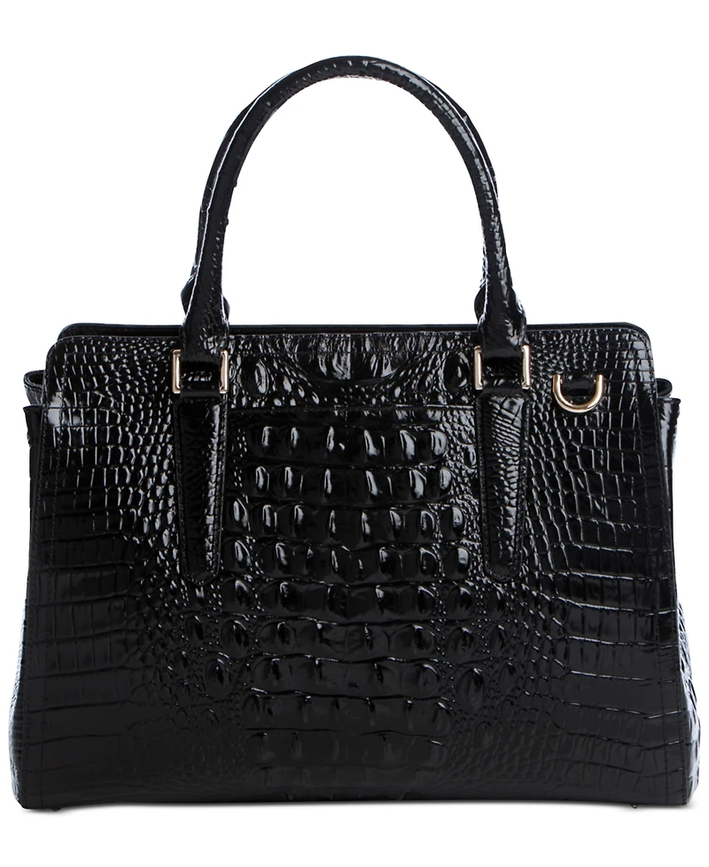 Brahmin Women's Finley Leather Large Satchel Bag