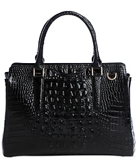 Brahmin Women's Finley Leather Large Satchel Bag