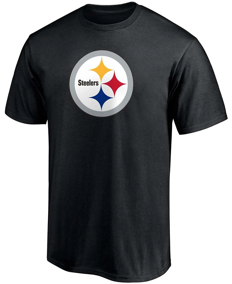 Men's T.j. Watt Black Pittsburgh Steelers Player Icon Name and Number T-shirt