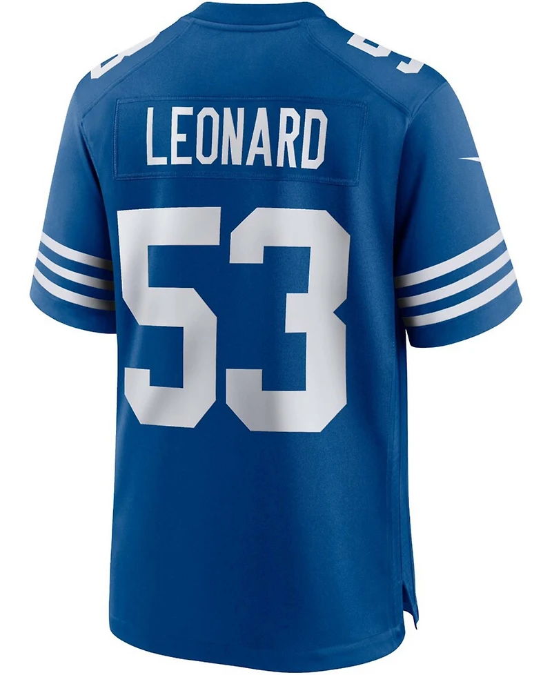 Nike Men's Darius Leonard Indianapolis Colts Alternate Game Jersey