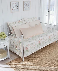 Laura Ashley Breezy Floral 4-Pc. Quilt Set, Daybed