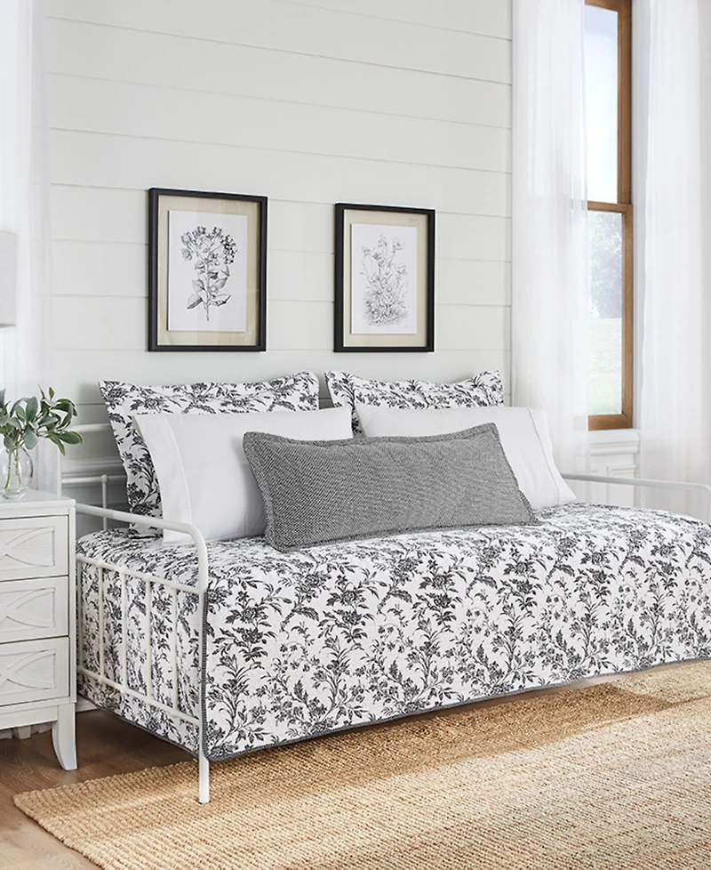 Laura Ashley Amberley Cotton 4-Pc. Quilt Set, Daybed