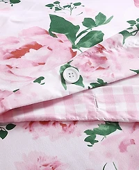 Betsey Johnson Blooming Roses 2-Piece Duvet Cover Set, Twin
