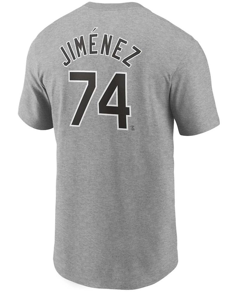 Men's Heather Gray Chicago White Sox Name Number T-shirt