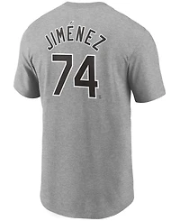 Men's Heather Gray Chicago White Sox Name Number T-shirt
