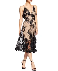Dress the Population Audrey Floral Applique Lace