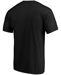 Men's Black Seattle Kraken Primary Logo T-shirt