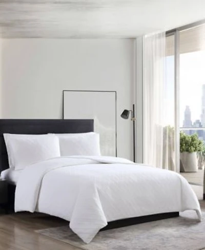 Double Diamond Matelasse Duvet Cover Set