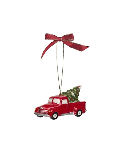 Christmas Tree Bringing Home The Tree Ornament