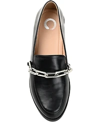 Journee Collection Women's Madison Chain Loafer