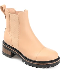 Journee Collection Women's Mirette Lug Sole Bootie