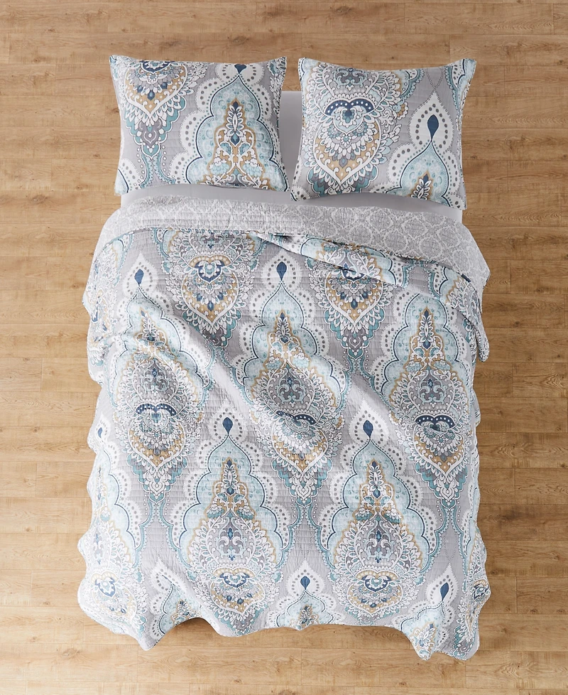 Levtex Olyria 3-Pc. Quilt Set, King