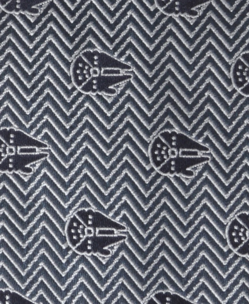 Star Wars Men's Millennium Falcon Herringbone Tie