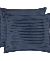 White Sand Pebble Beach Honeycomb Sham, Standard