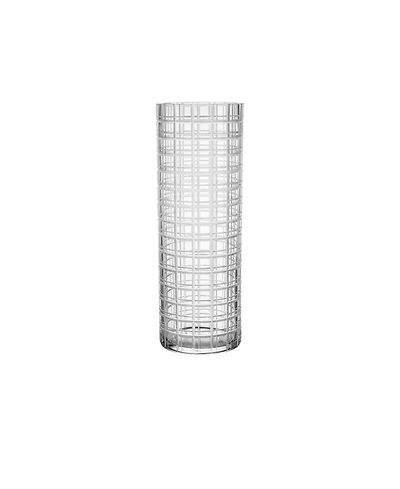 Orrefors Cut in Number Vase