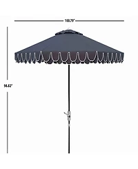 Elegant 9' Valance Umbrella