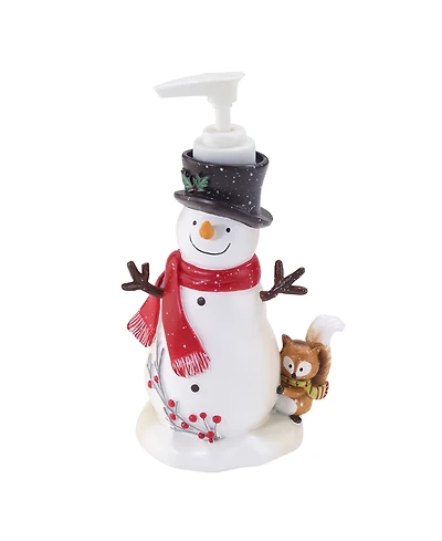 Avanti Friends Gather Holiday Resin Soap/Lotion Dispenser