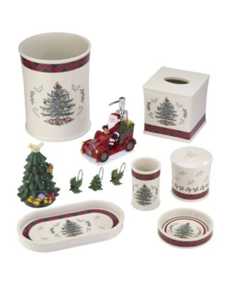 Spode Tartan Bath Accessories
