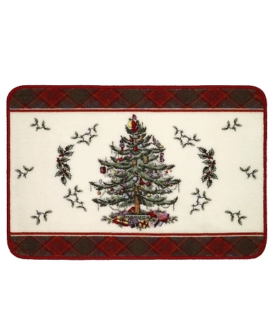 Spode Tartan Bath Rug, 20" x 30"