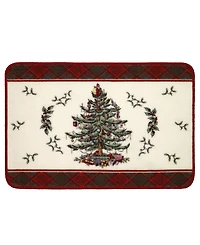 Spode Tartan Bath Rug, 20" x 30"