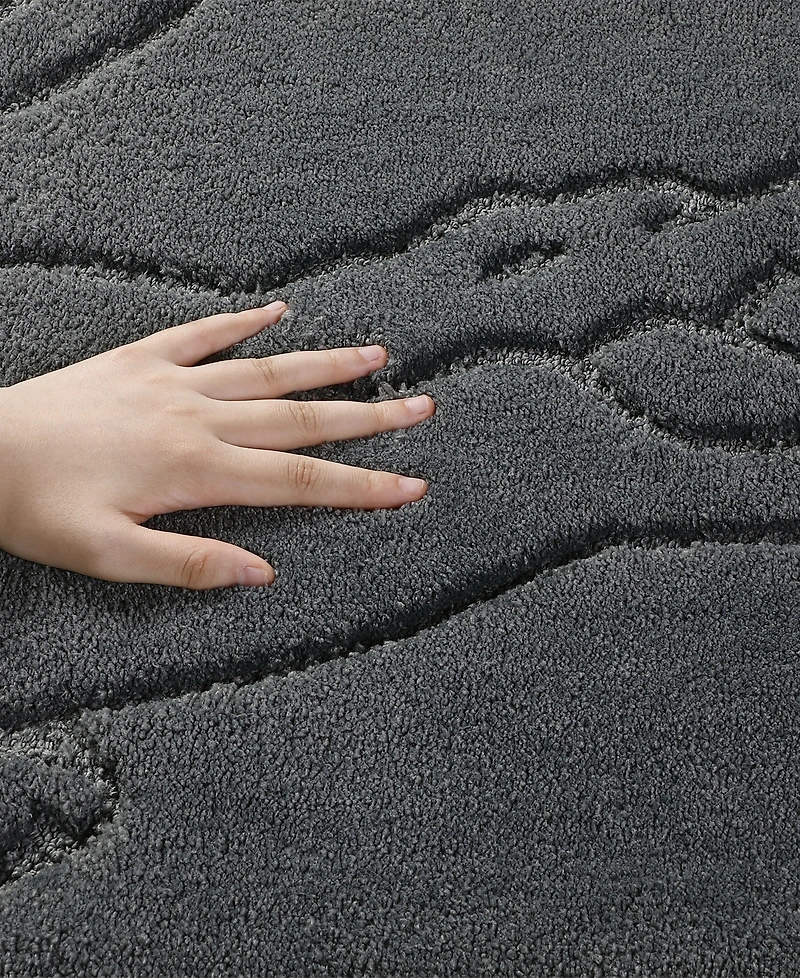 Lacoste Home Heritage Anti-Microbial Bath Rug, 20" x 32"