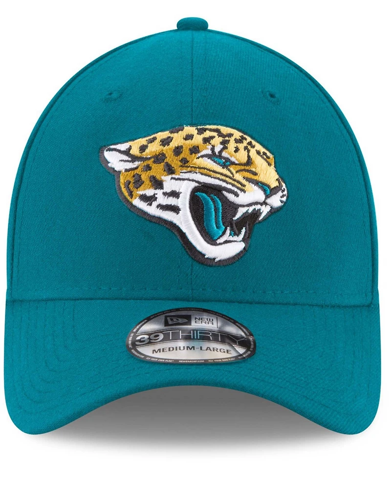 Men's Teal Jacksonville Jaguars 39THIRTY Flex Team Classic Hat