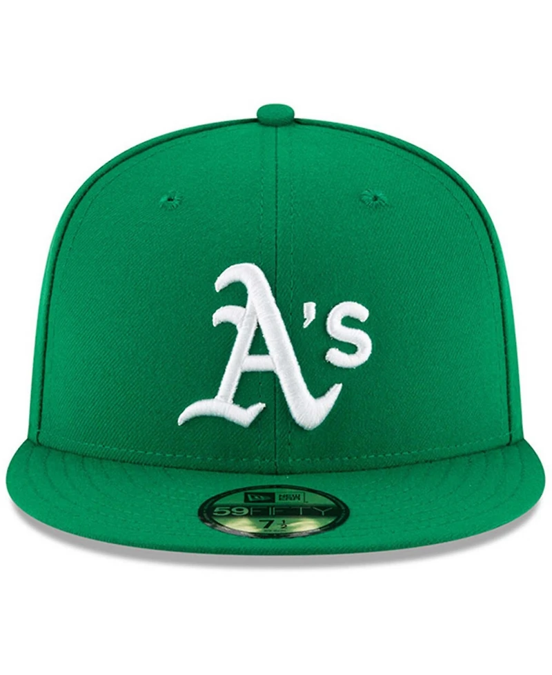 Men's Green Oakland Athletics Alt Authentic Collection On-Field 59FIFTY Fitted Hat
