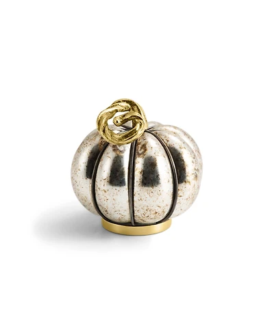Glass Pumpkin Figurine