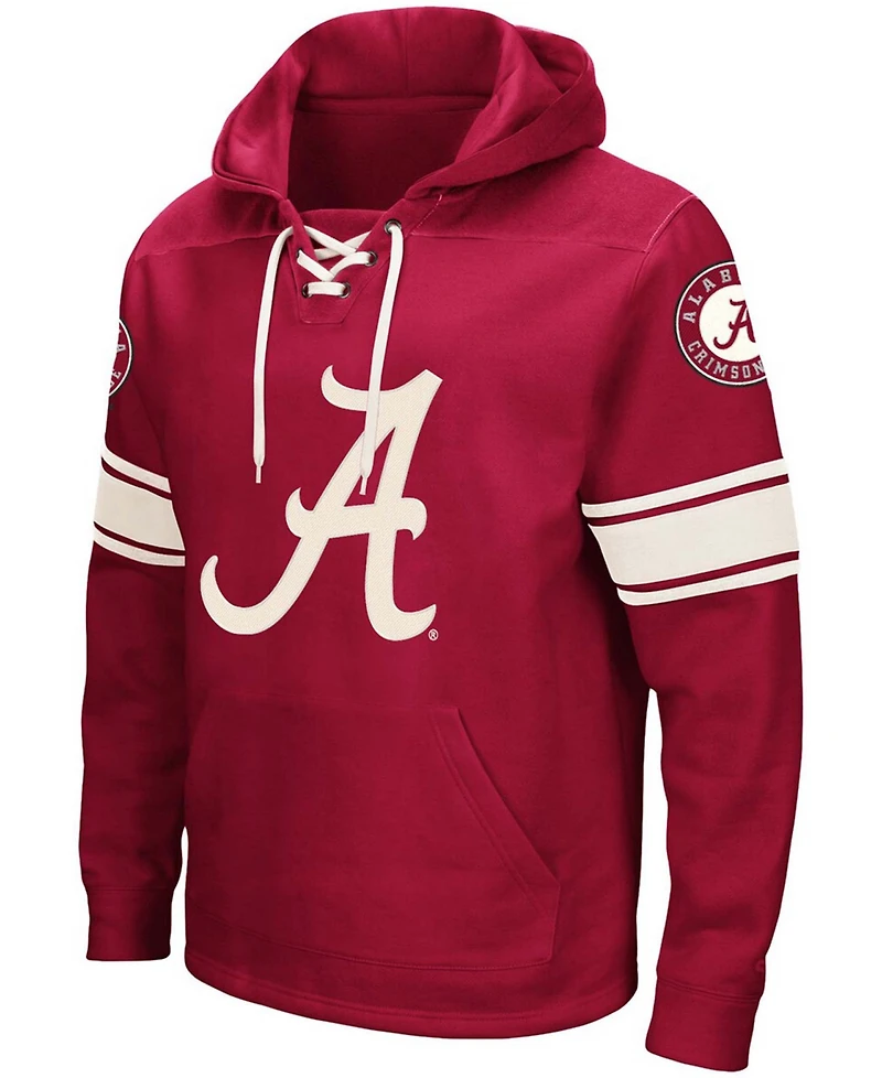 Men's Crimson Alabama Tide 2.0 Lace-Up Hoodie