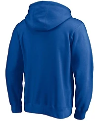 Men's Blue Dallas Mavericks Post Up Hometown Collection Pullover Hoodie