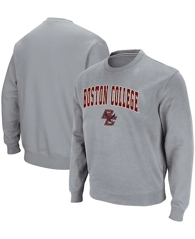 Colosseum Men's Boston College Eagles Arch Logo Crew Neck Sweatshirt