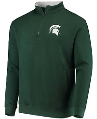 Men's Michigan State Spartans Tortugas Logo Quarter-Zip Jacket