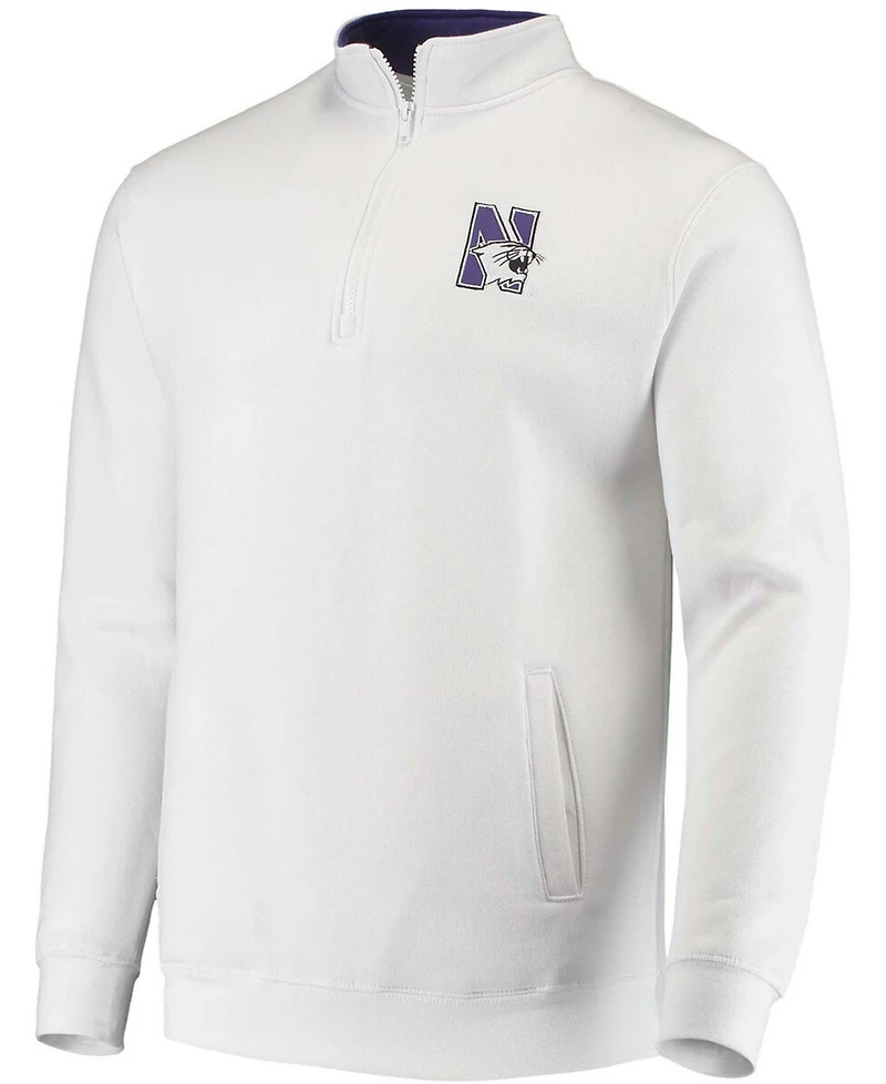 Men's Northwestern Wildcats Tortugas Logo Quarter-Zip Jacket
