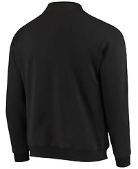 Men's Black Purdue Boilermakers Tortugas Logo Quarter-Zip Jacket