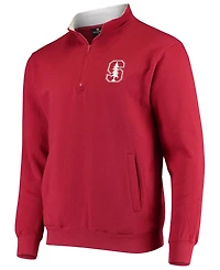 Colosseum Men's Stanford Cardinal Tortugas Logo Quarter-Zip Jacket