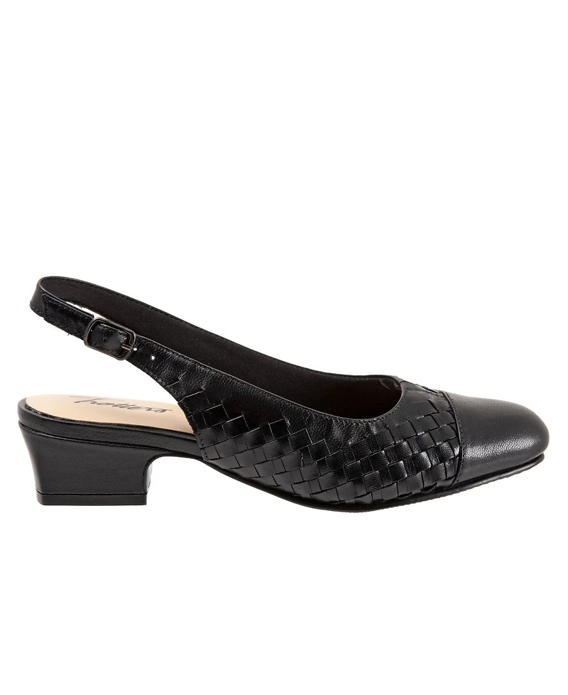 Women's Trotters Dea Woven pumps
