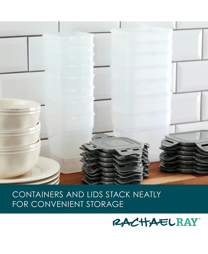 Rachael Ray Nestable 30-Pc. Food-Storage Set