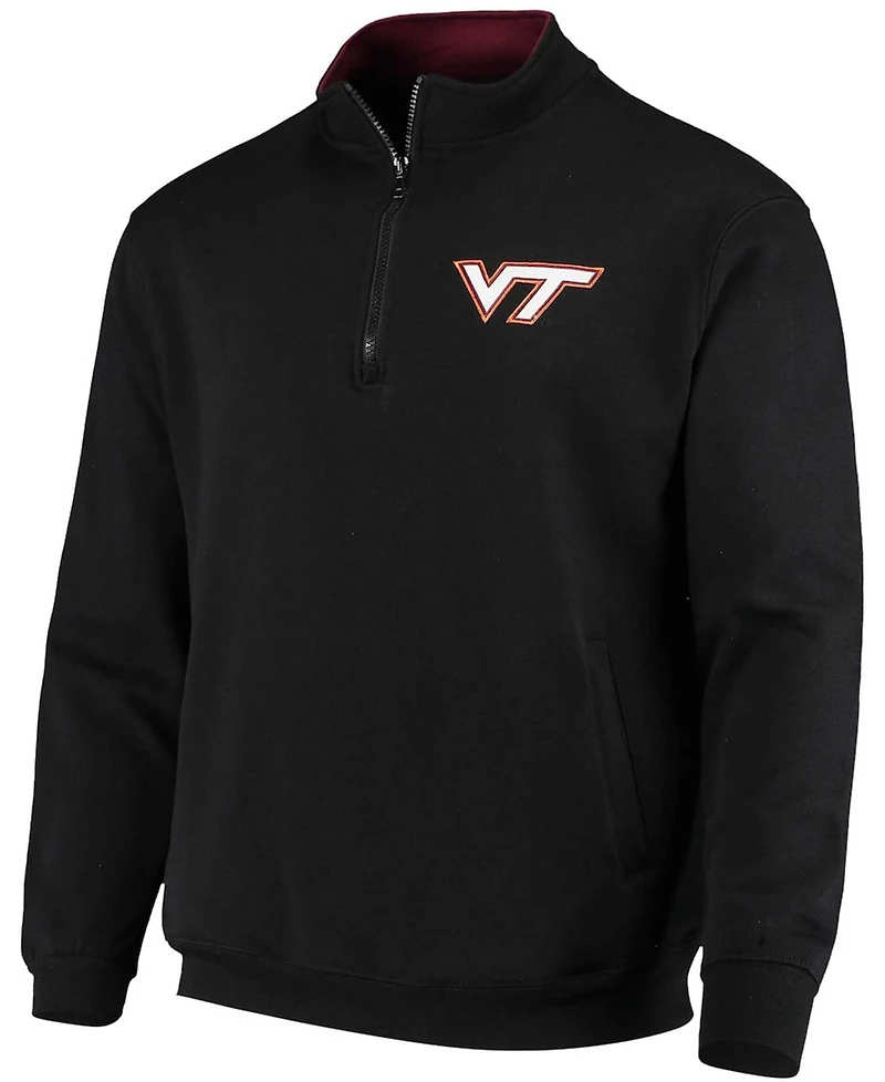 Men's Virginia Tech Hokies Tortugas Logo Quarter-Zip Jacket