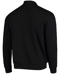 Men's Black Stanford Cardinal Tortugas Logo Quarter-Zip Jacket