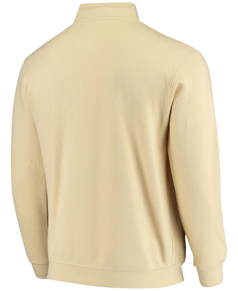 Men's Gold-Tone Army Black Knights Tortugas Logo Quarter-Zip Jacket