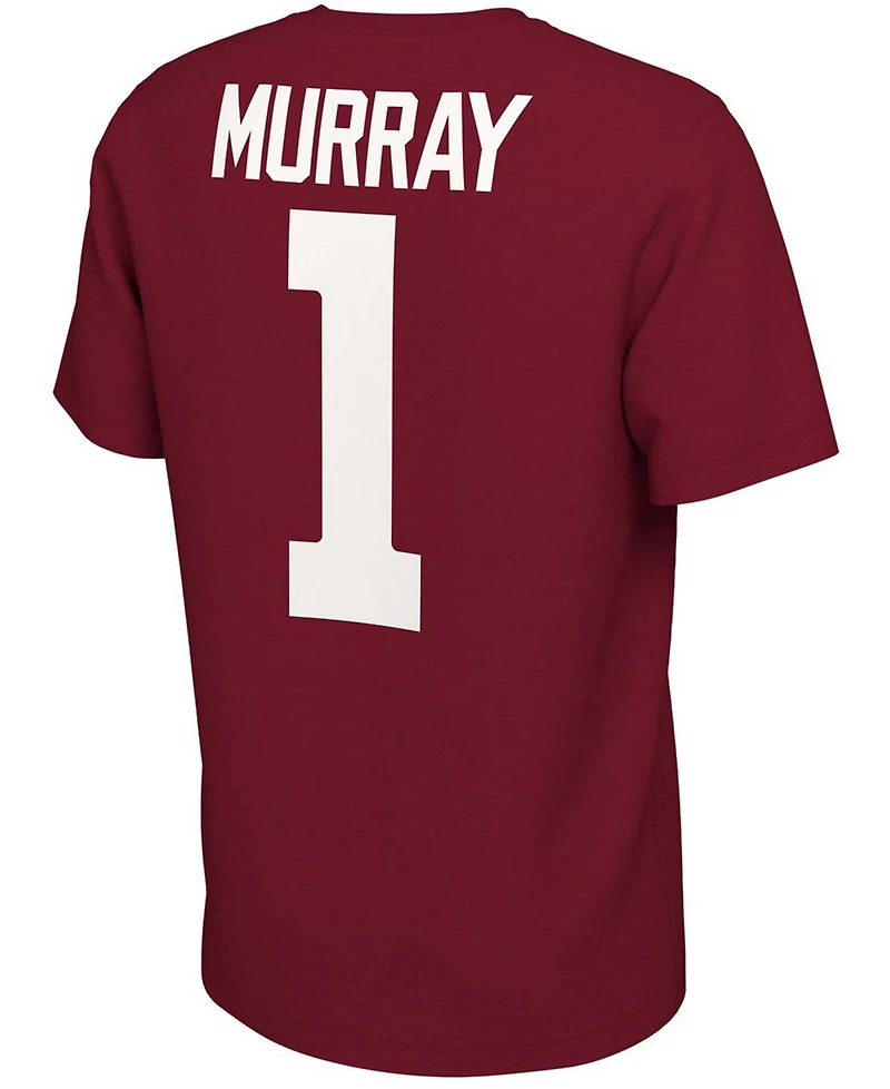Men's Kyler Murray Crimson Oklahoma Sooners Alumni Name Number T-shirt