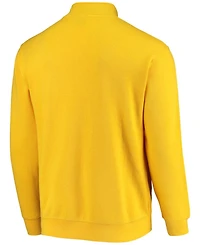 Men's Maize Michigan Wolverines Tortugas Logo Quarter-Zip Jacket