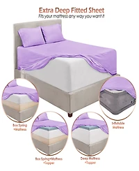 Nestl Extra Deep Pocket 4-Pc. Sheet Set, Twin Xl