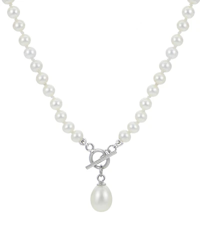 Cultured Freshwater Pearl (4-4-1/2mm & 7mm) 18" Necklace Toggle Necklace