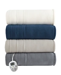 Serta Electric Reversible Fleece to Sherpa Blanket, Full