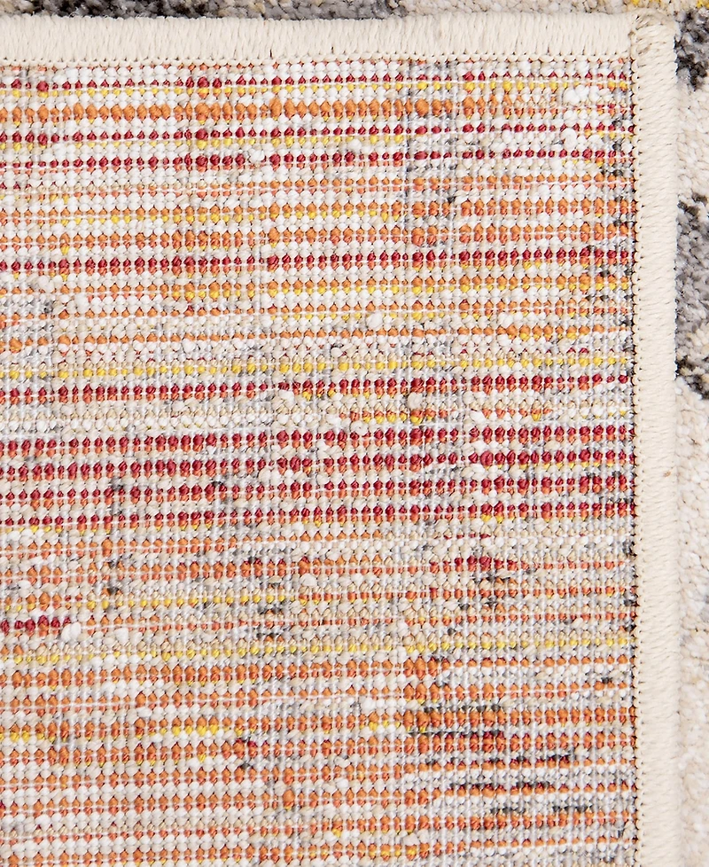 Closeout! Gemstones Asian Garden 5'3" x 7'6" Area Rug