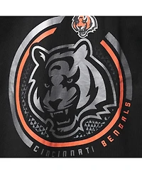 Men's Big and Tall Black Cincinnati Bengals Color Pop T-shirt