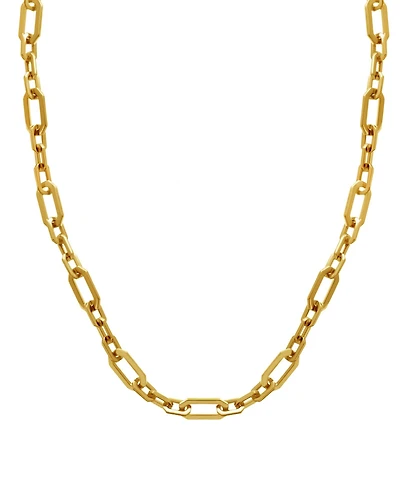 And Now This Gold Plated Cable Chain Necklace 16" + 2" Extender