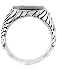Effy Men's Onyx Ring Sterling Silver